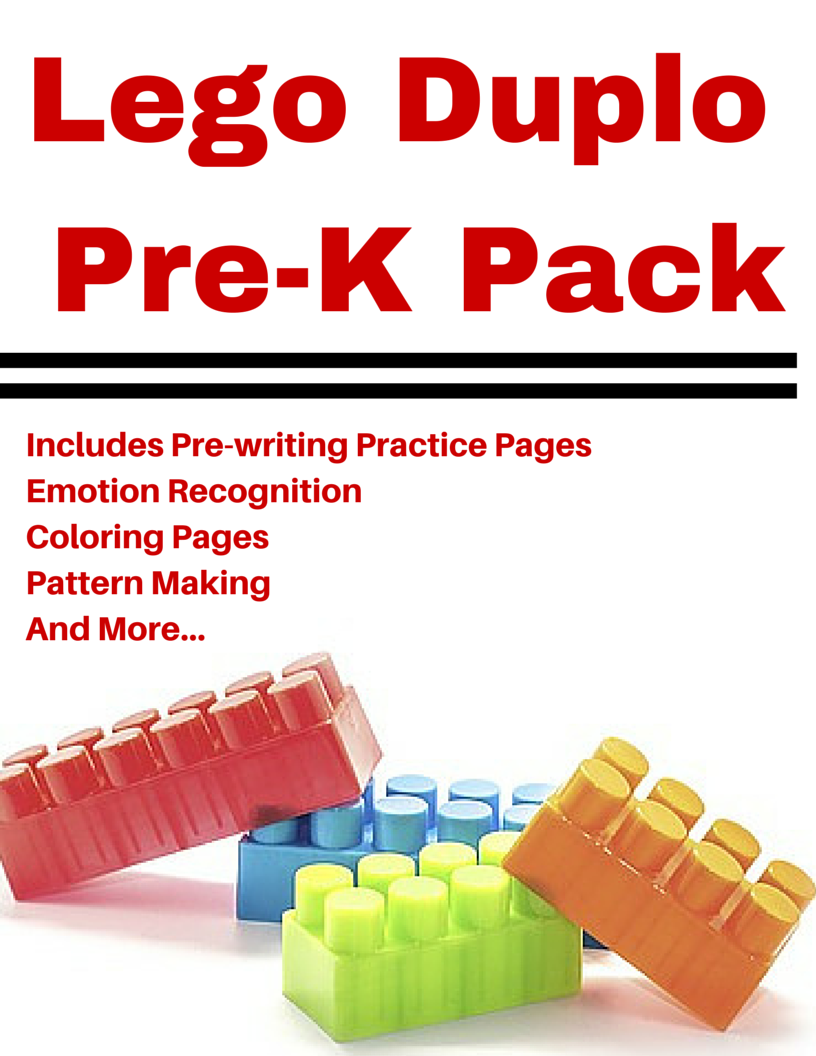 FREE PreK Lego pack