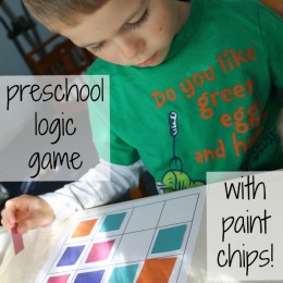 FREE Preschool Logic Game