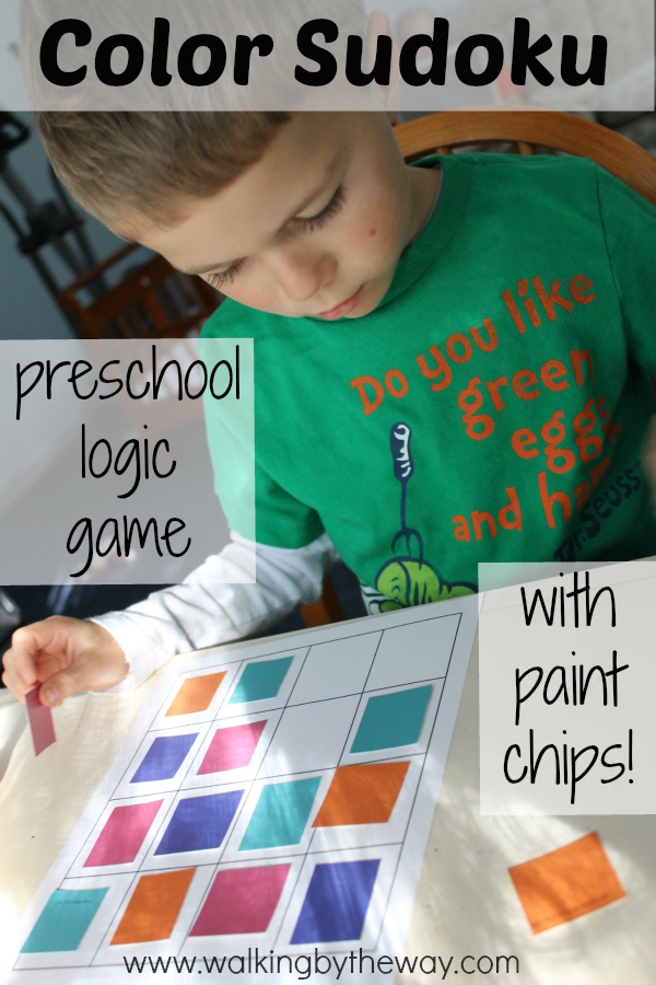 FREE Preschool Logic Game