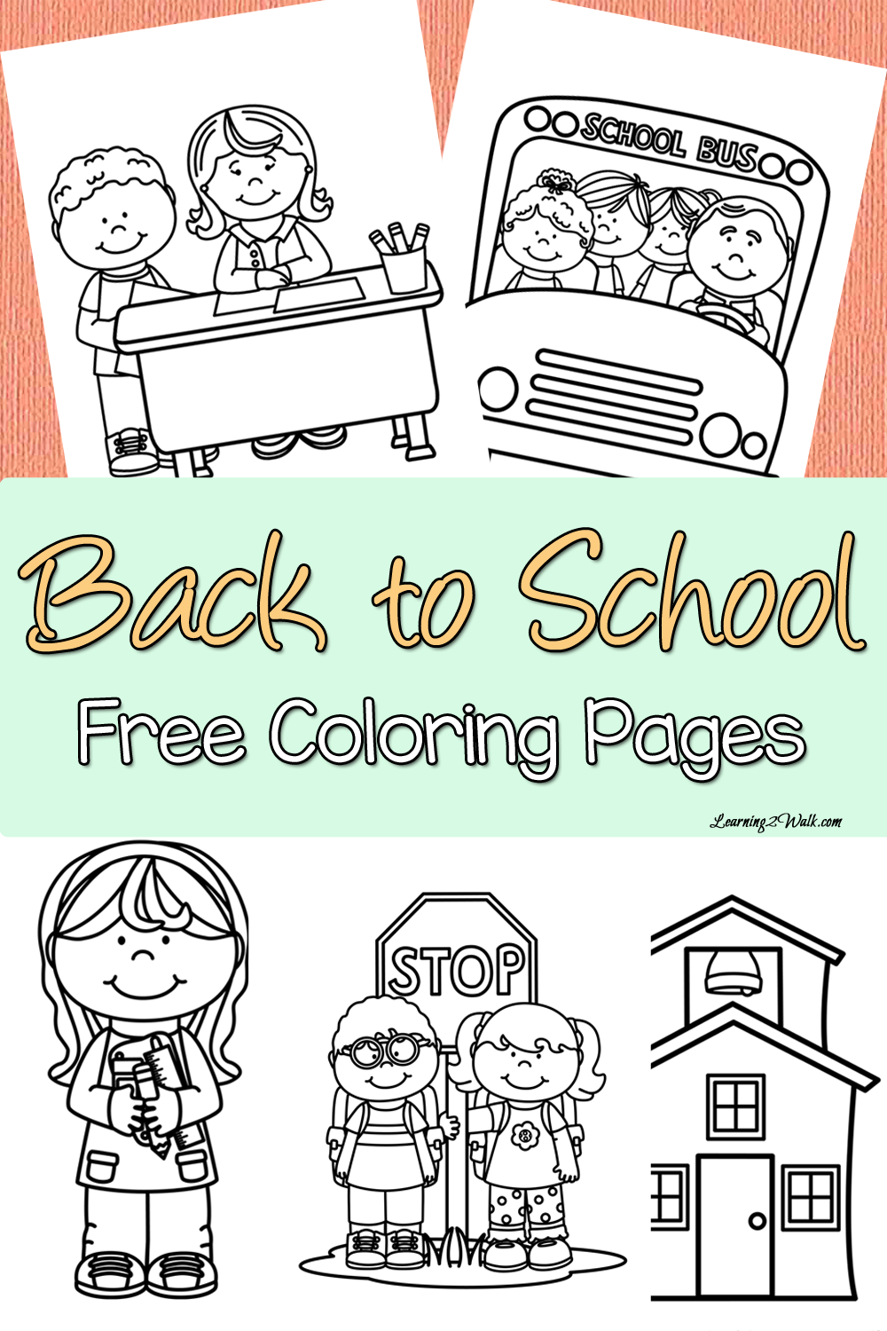 School Printable Coloring Pages 2