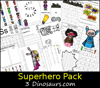 FREE Superhero Pack