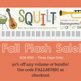 30% Off SQUILT Music Curriculum