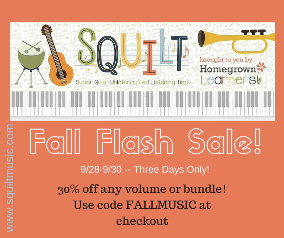 30% Off SQUILT Music Curriculum