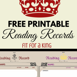 Free Reading Chart Printable