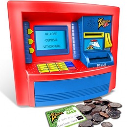 Zillions Jr. Deluxe ATM Savings Bank Only $10.75!