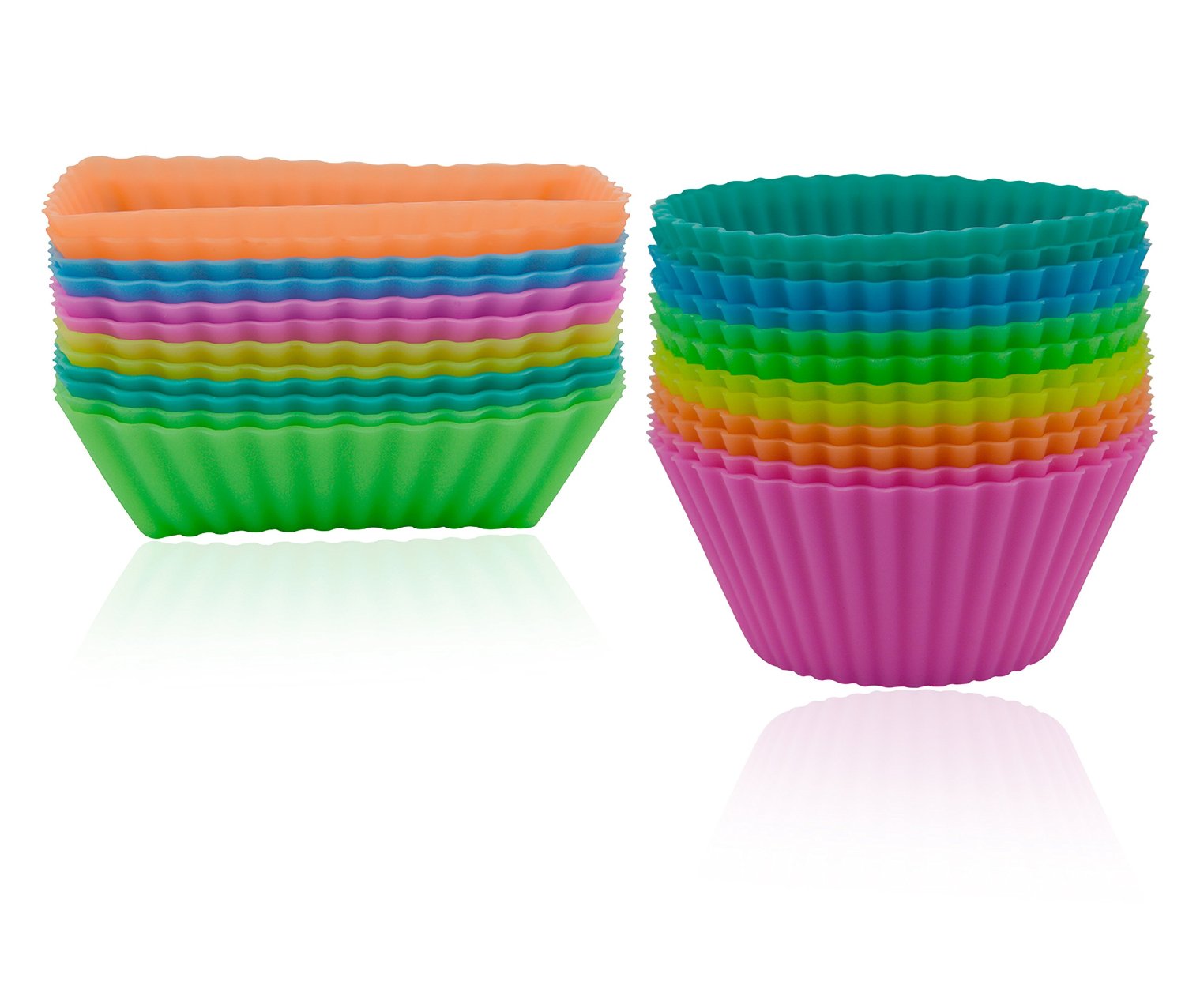 Freshware 24 Pack Silicone Baking Cups Only $9.99!