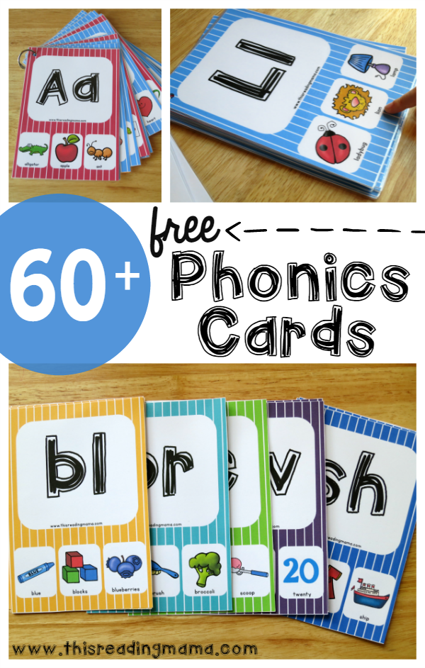 FREE Phonics Cards