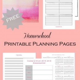 FREE Planning pages
