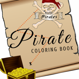 FREE Pirate Coloring Book