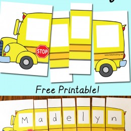 FREE Bus Printable