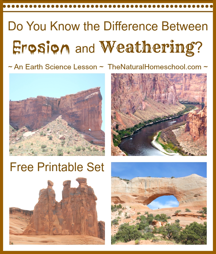 FREE Weather and Erosion Printables