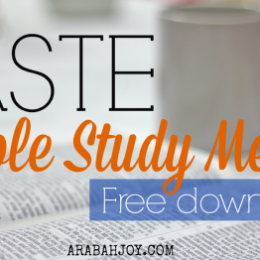 FREE Bible Study Method