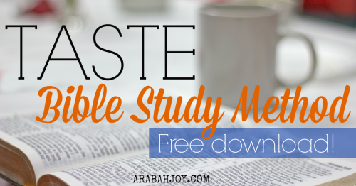 FREE Bible Study Method