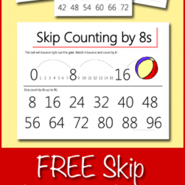 FREE Skip Counting Printables