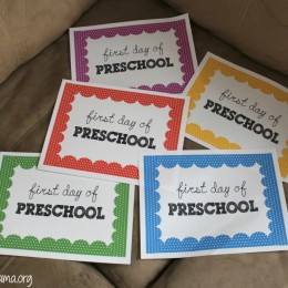 FREE Preschool Printables