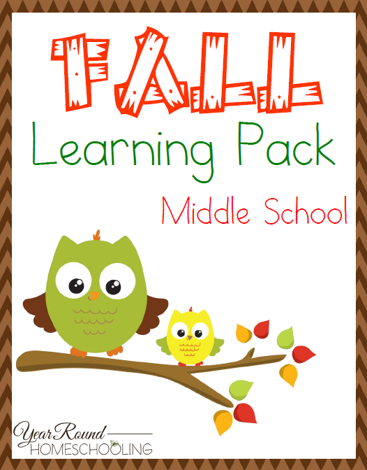 FREE Middle School Learning Pack