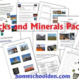 FREE Rocks and Minerals Pack