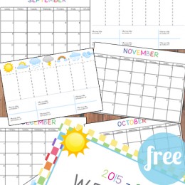 FREE Weather Printables