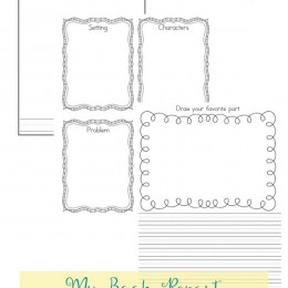FREE Book Report pages