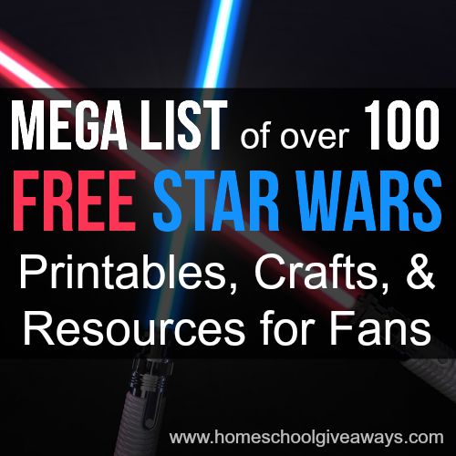 FREE Star Wars Printables