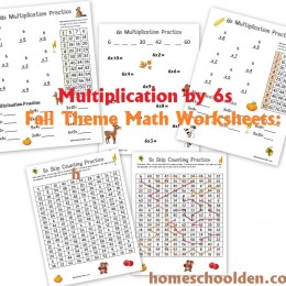 FREE Fall Math Worksheets