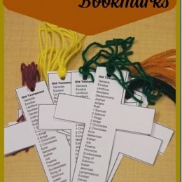 FREE Books of the Bible Bookmark