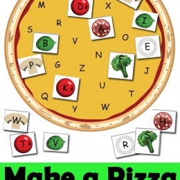 FREE Letter pizza