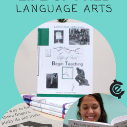 A Look Inside the Life of Fred Language Arts Books