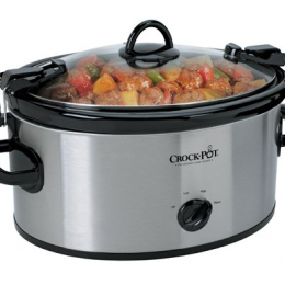 Crock Pot 6 Quart Slow Cooker Only $24! (Reg. $50!)