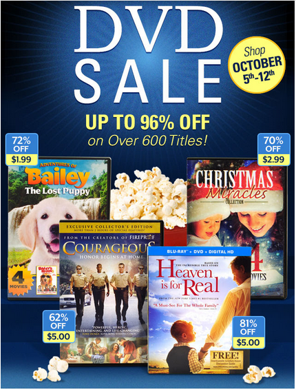 Family Friendly DVD Sale - Up to 96% Off!