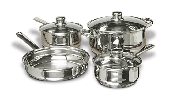 Concord 7 Piece Stainless Steel Cookware Set Only $33! (Reg. $90!)