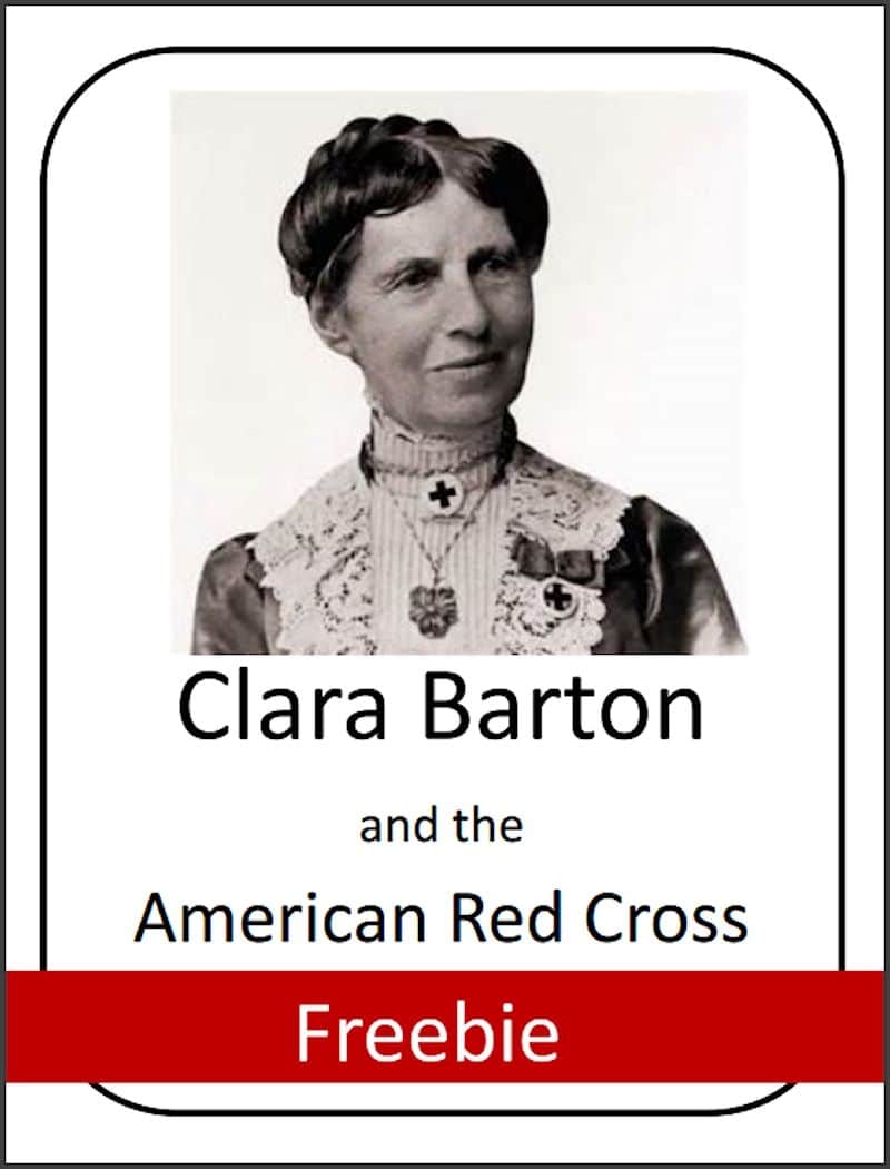 FREE Clara Barton & American Red Cross Activity