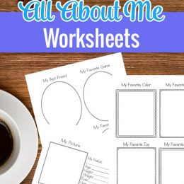 FREE All About Me Worksheet Pack