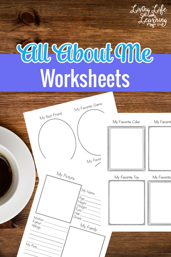 FREE All About Me Worksheet Pack