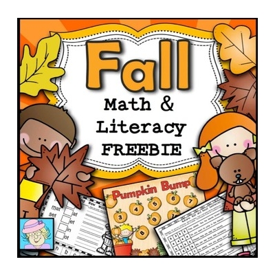 Free Fall Math & Literacy Printable Pack