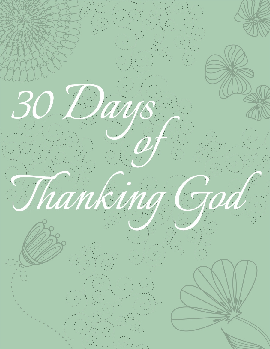 Free 30 Days of Thanking God Pack