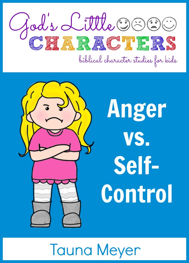 Free Anger vs. Self Control Unit Study - Limited Time!