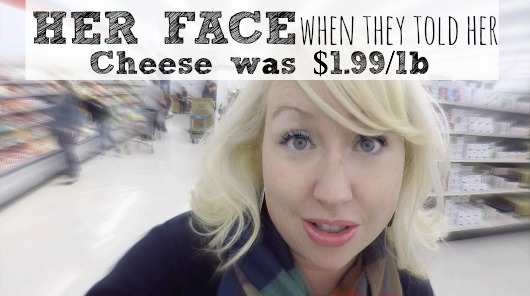 Her Face When They Told Her Cheese Was $1.99:lb – Shopping Vlog