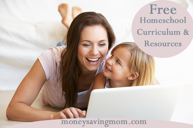 Free Homeschool Curriculum and Resources Money Saving Mom