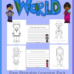 FREE Children of the World Printables