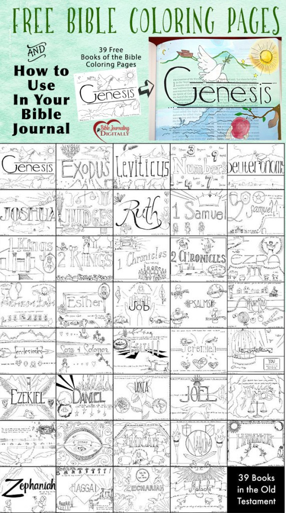 FREE Bible Coloring pages