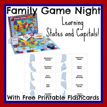 FREE States and Capitals Game