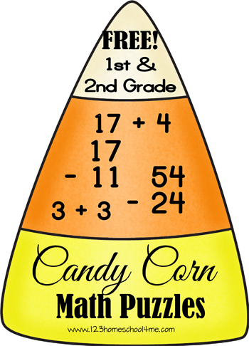 FREE Candy Corn Math