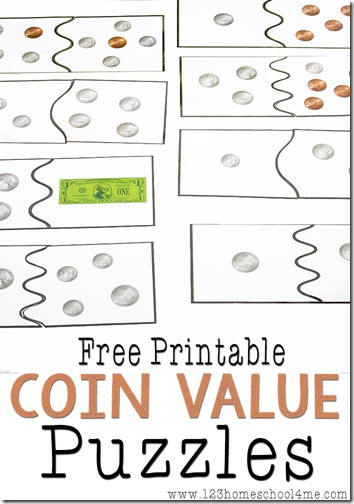 FREE Coin Puzzles