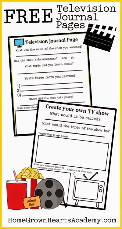 FREE Writing printables