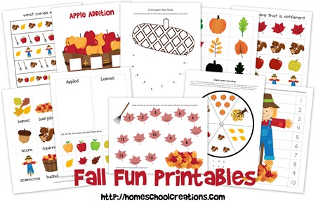 FREE Fall Printables