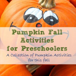 Fall Preschool activities