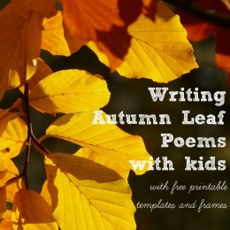 FREE Autumn Leaf Poetry