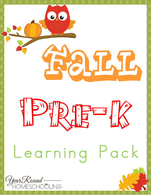 FREE Fall PreK Worksheets