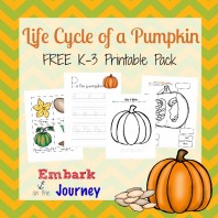 FREE Pumpkin Life Cycle Printable Pack
